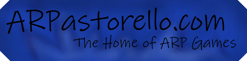 Welcome to ARPastorello.com The home of ARP games